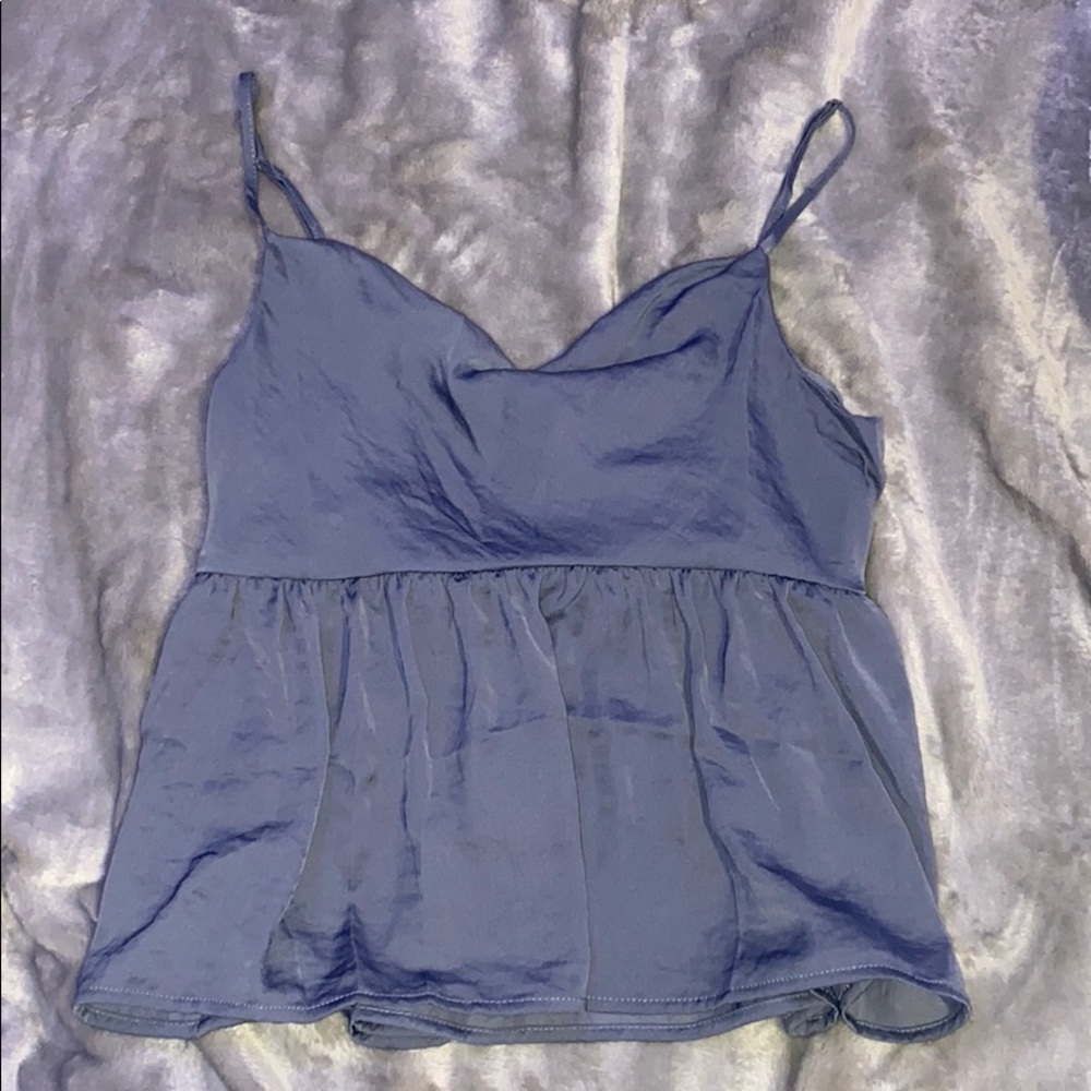 american eagle cowl neck tank top